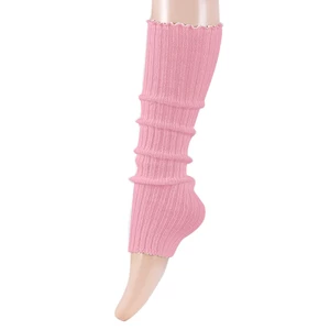 Warm Foot Covers For Women Solid Color Party Thigh High Socks Neon Colored Knitted Thigh High Leg Warmers Cable Knit