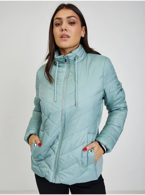 Green Womens Light Quilted Jacket ORSAY - Women