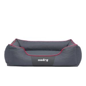 Hundebett Reedog Comfy Grey & Red - XXL