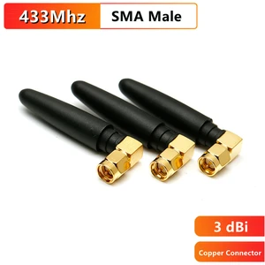 433MHz Antenna 3dbi High Gain Antennas GSM 433 MHz Long Range LoRa Antenne SMA Male Connector Directional Antena Waterproof