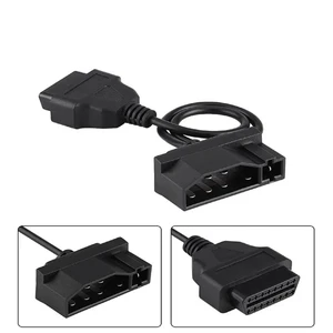 NEW 7pin To OBD2 16Pin Cable Converter for Ford 7 Pin OBDII 16 Pin Female Connector Transfer Auto Diagnostic Connector Adapter
