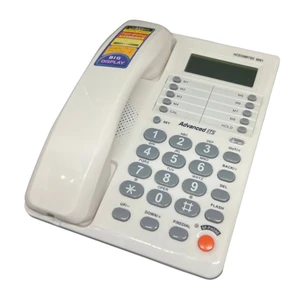 Corded Telephone Desk Landline Phone Desktop House Phone Seniors Caller Integrated Telephone for Home Office Hotel