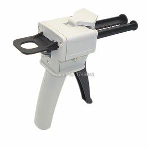 50ml 1:2 AB Glue Dispensing Gun Dispenser Epoxy Glue Caulking Gun Applicator for Square Type-Back Type 50ml 1:1 1:2 AB Glues