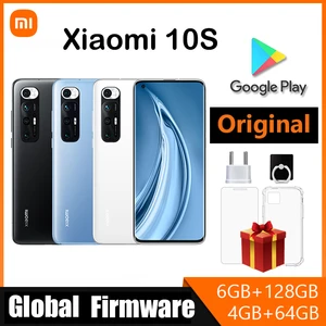Xiaomi Mi 10S 5G Cellphone Xiaomi 10S Smarphone 108 MP Camera Qualcomm Snapdragon 870 NFC