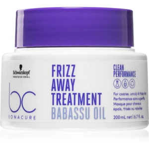 Schwarzkopf Professional BC Bonacure Frizz Away Treatment maska pro nepoddajné a krepatějící se vlasy 200 ml