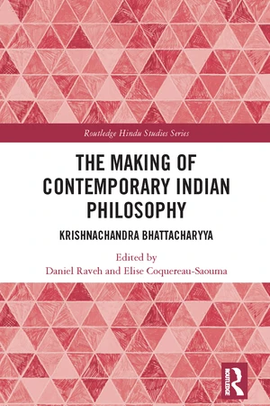 The Making of Contemporary Indian Philosophy