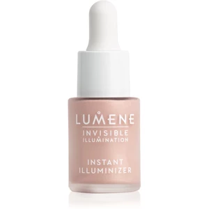 Lumene Invisible Illumination Instant Illuminizer rozjasňovač na tvář a oční okolí odstín Rosy Dawn 15 ml