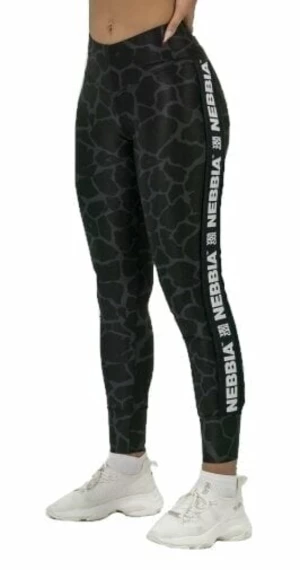 Nebbia Nature Inspired High Waist Leggings Black M Fitness Hose