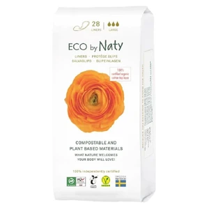 ECO BY NATY Dámské slipové vložky Super 28 ks