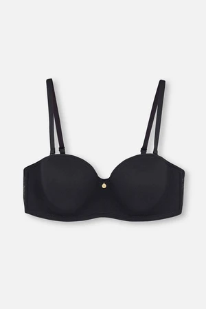 Dagi Black Almira Strapless Unfilled Bra