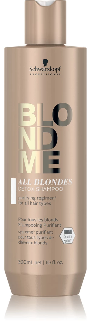 Schwarzkopf Professional Detoxikační šampon pro všechny typy blond vlasů BLONDME All Blondes (Detox Shampoo) 300 ml