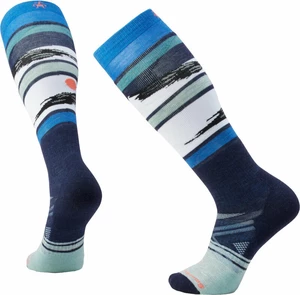 Smartwool Ski Full Cushion Midnight Ski Pattern OTC Socks Deep Navy L Ski Socken