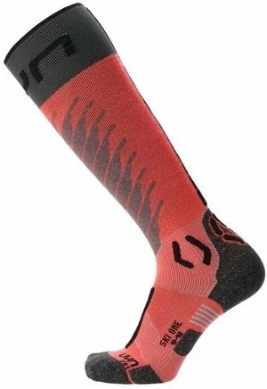 UYN Lady Ski One Merino Socks Roz/Negru 35-36 Șosete schi