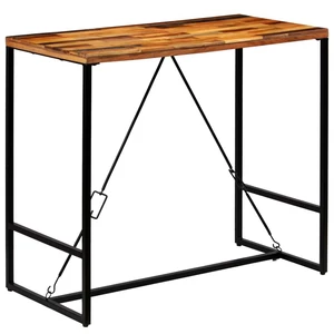 Bar Table Solid Reclaimed Wood 47.2"x23.6"x41.7"