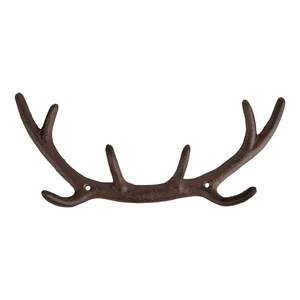 Liatinový nástenný vešiak Esschert Design Antlers
