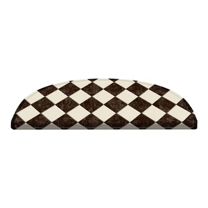 Súprava 16 koberčekov na schody Vitaus Chessboard, 20 x 65 cm