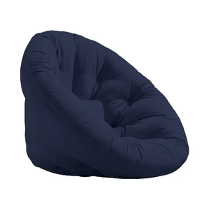 Rozkladacie kreslo s tmavomodrým poťahom Karup Design Nest Navy