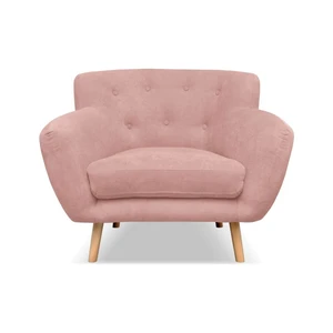Svetloružové kreslo Cosmopolitan design London
