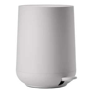 Svetlosivý kúpeľňový pedálový kôš Zone Nova, 3 l