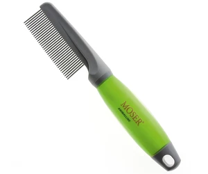 Vyčesávacia hrebeň na zvieraciu srsť Moser Animal Line Grooming Comb (2999-7165) + darček zadarmo