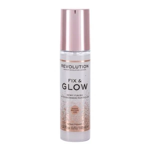 Makeup Revolution London Fix & Glow Dewy Finish 100 ml fixátor make-upu pre ženy