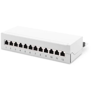 Digitus  12 portů sieťový Patchpanel CAT 6A, CAT 6a (surový kábel CAT 7) 1 U