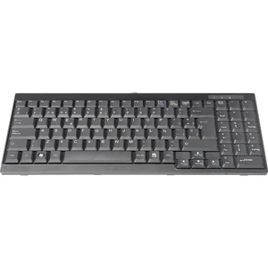 Digitus DS-72000ES KVM tlačidlo čierna španielska QWERTY