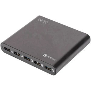 Digitus Universal Travel DA-10193 USB nabíjacia stanica do zásuvky (230 V) Výstupný prúd (max.) 15500 mA 5 x USB 3.2 gen