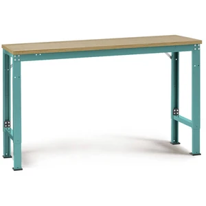 Manuflex AU7085.5021 UNIVERSAL špeciálny pracovný základný stôl s multiplexovou doskou, ŠxHxV = 1750 x 800 x 722-1022 mm