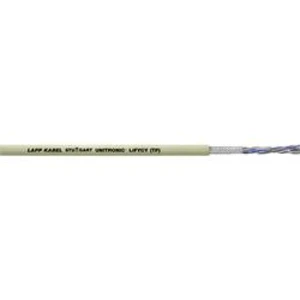 Datový kabel LAPP 34231-1000;UNITRONIC® LiFYCY (TP), 4 x 2 x 0.08 mm² šedá 1000 m