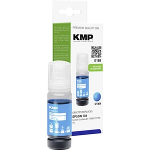 KMP Ink refill náhradný Epson 106, 106 EcoTank, T00R2, C13T00R240 kompatibilná  zelenomodrá E188 1644,0003