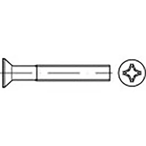 TOOLCRAFT  TO-6863097 zápustné skrutky M2.5 12 mm krížová dražka Philips DIN 965   ocel pozinkované 200 ks