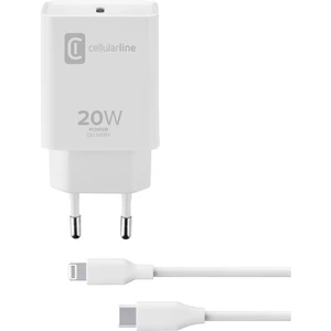 Cellularline  ACHIPHKITC2LMFI20W USB nabíjačka do zásuvky (230 V)  1 x USB-C ™ zásuvka