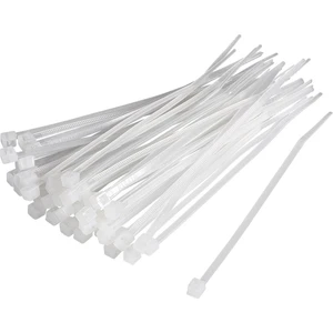 TRU COMPONENTS 1593694 TC-CV200M203 sťahovacie pásky 200 mm 2.50 mm prírodná  100 ks