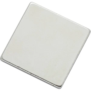 TRU COMPONENTS N35-202002 1564098 samolepiace magnet N35-202002 strieborná (d x š) 20 mm x 20 mm 1 ks