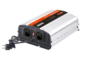 STUALARM Autonabíječka 12V/10A + měnič 600W 12/230V UPS