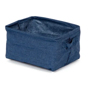 Modrý úložný košík Compactor Jean, 25 x 15 cm