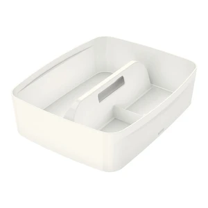Biely organizér s držadlom Leitz MyBox, dĺžka 37,5 cm