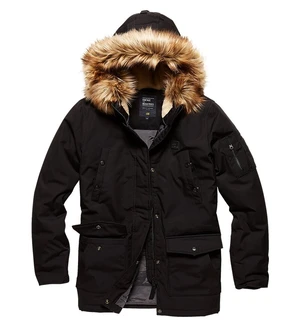 Dámská parka Hailey Vintage Industries® - černá (Farba: Čierna, Veľkosť: XL)