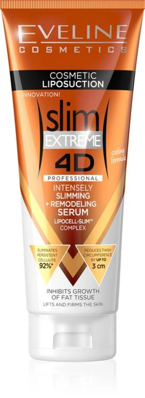 EVELINE SLIM 4D Remodelujúce sérum - Liposuction 250ml