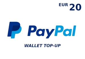 PayPal Wallet 20 EUR Top Up