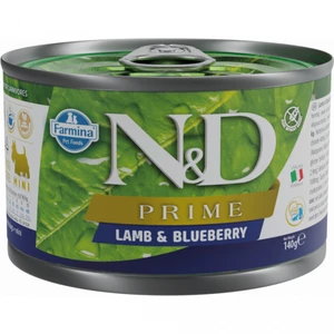 Konzerva N&D Prime Dog Adult Mini Lam&Blueberry 140g