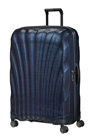 Samsonite Skořepinový cestovní kufr C-lite Spinner 123 l - modrá