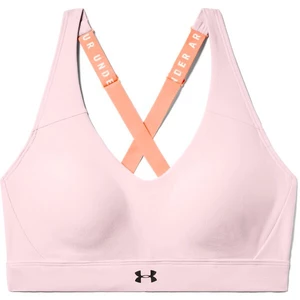 Sportovní podprsenka Under Armour Vanish Mid světle růžová, XS