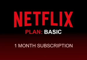 Netflix - 1 month Basic Plan Subscription ACCOUNT