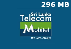 Mobitel 296 MB Data Mobile Top-up LK