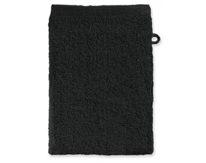 Žínka na mytí California 15x21 cm, černé froté