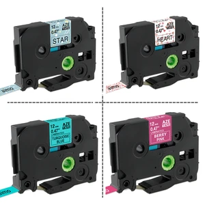 12mm TZe Label TZ 231 TZ Laminated Tape 231 TZ 231 131 Pattern Compatible for Brother P-touch Label Maker PT-H110 E105 1000