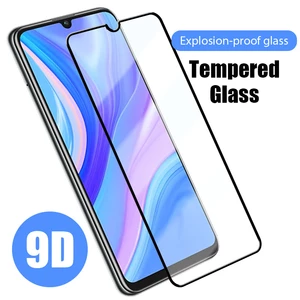 9D Full cover screen protector glass for HUAWEI y9s y8s y6s 2019 y6p y7p y8p protective glass for huawei y9 y7 y6 y5 Prime 2019