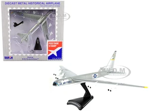 Boeing B-52 Stratofortress Bomber Aircraft "United States Air Force" 1/300 Diecast Model Airplane by Postage Stamp